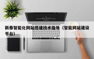 新沂新泰智能化网站搭建技术指导（智能网站建设平台）